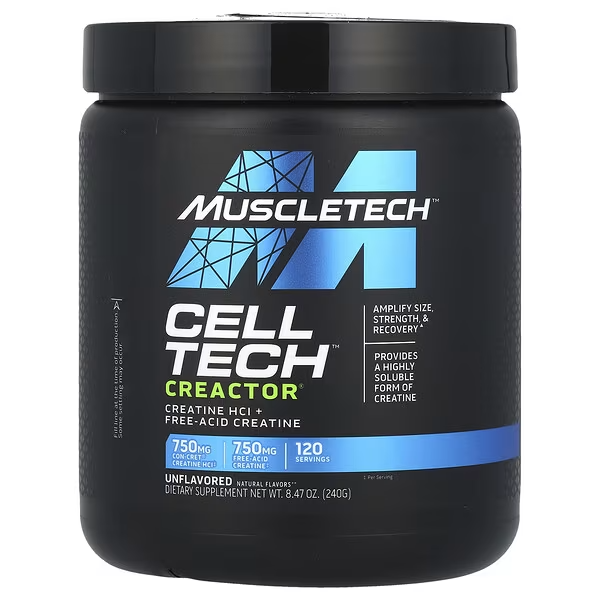 CREACTOR 120 SERVICIOS SIN SABOR – MUSCLETECH