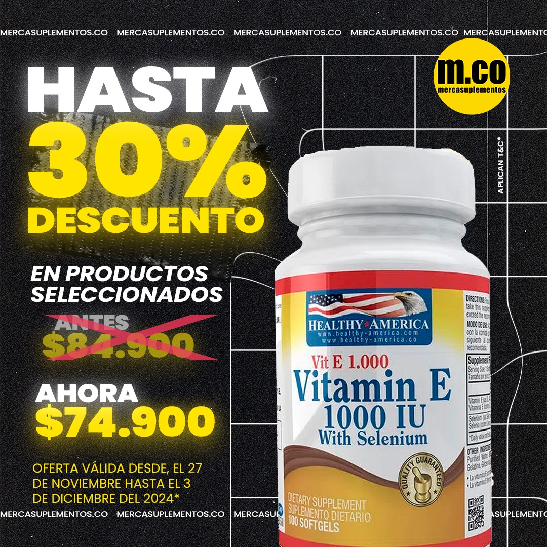 VITAMINA C 1000MG 100 TABLETAS – PLUS ZINC – HEALTHY AMERICA