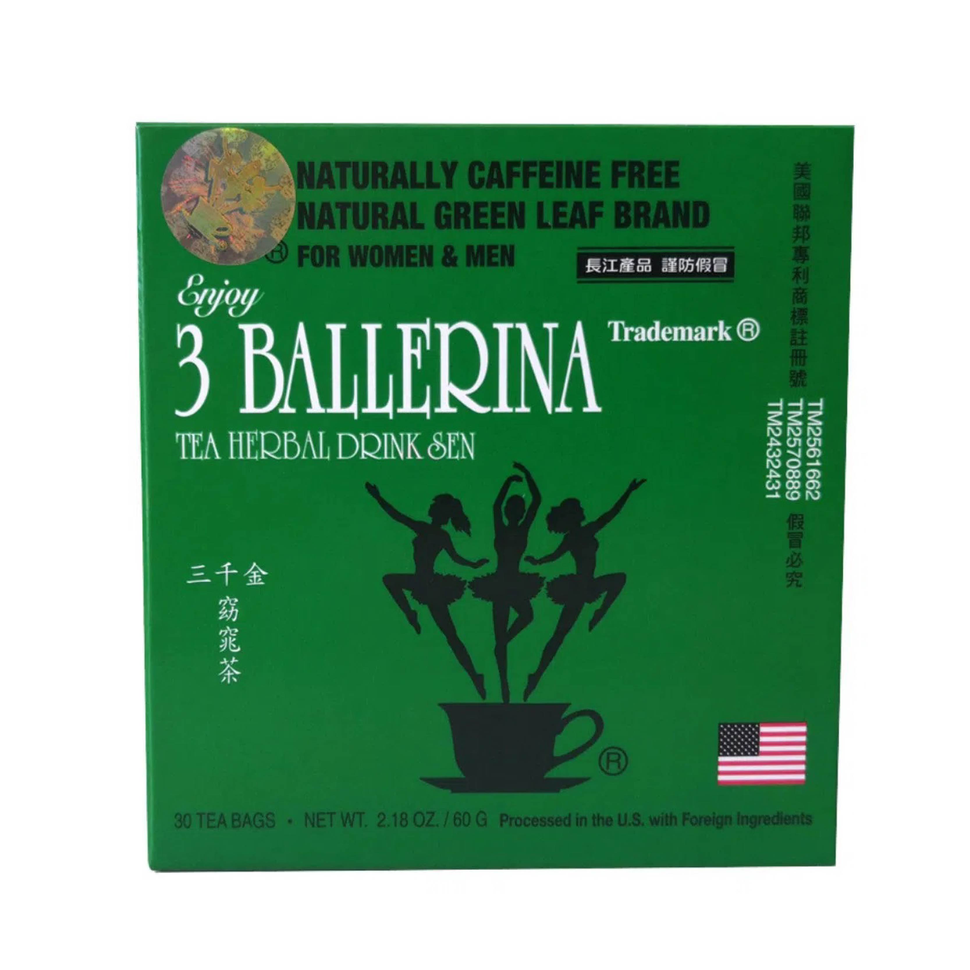 TÉ 3 BALLERINA 30 SOBRES TE BAILARINAS