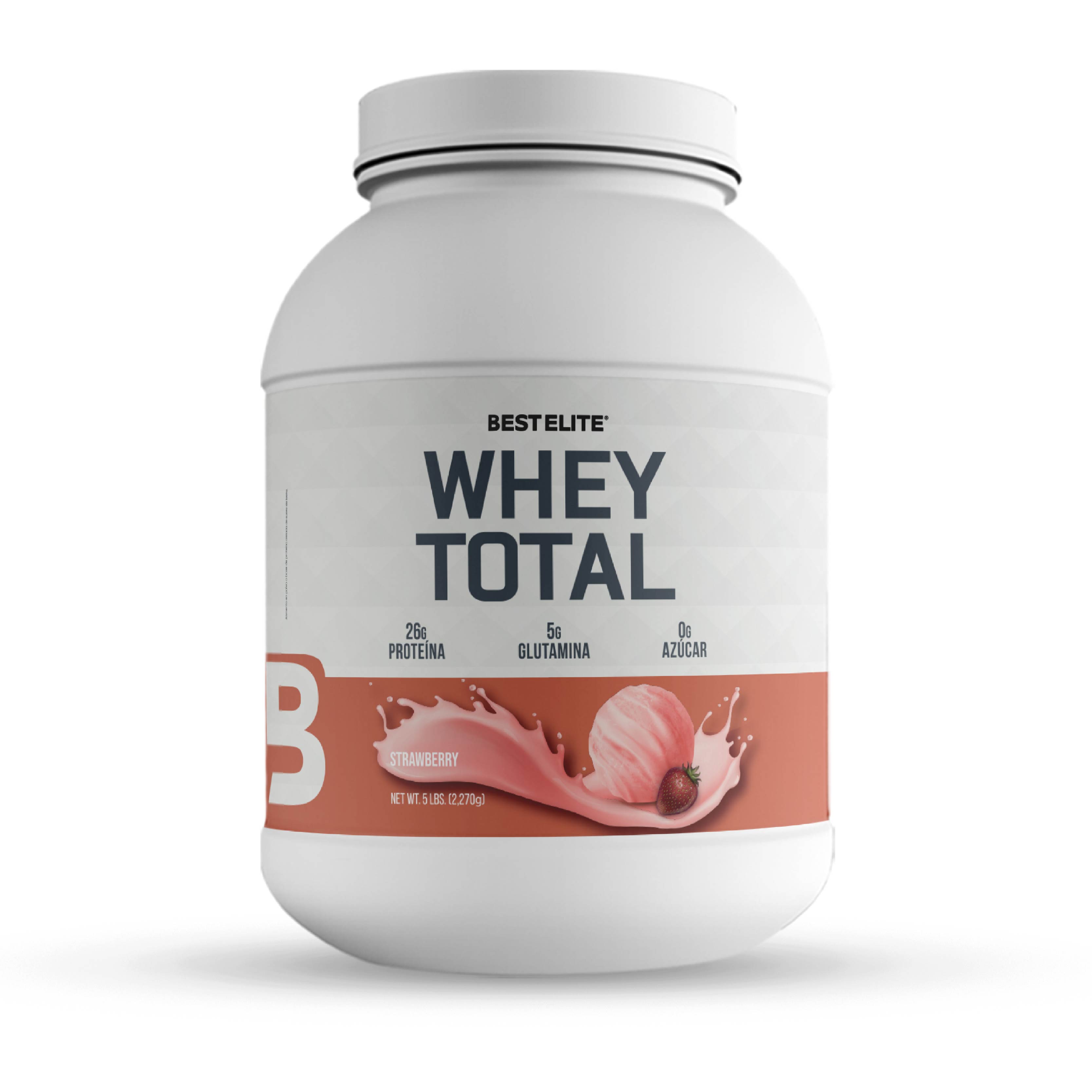 WHEY TOTAL 5 LIBRAS STRAWBERRY – BEST ELITE