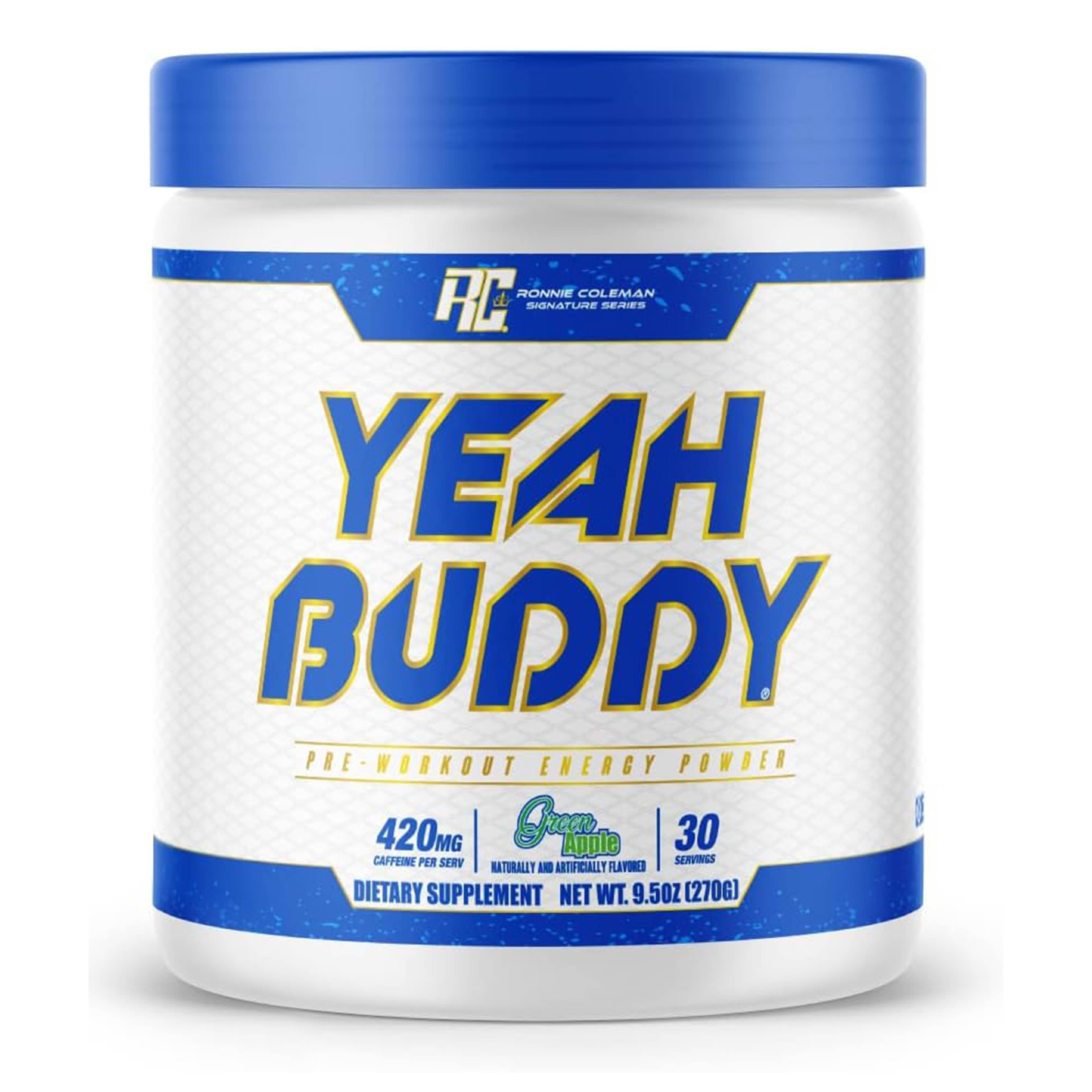 YEAH BUDDY GREEN APPLE 30 SERVICIOS – RONNIE COLEMAN