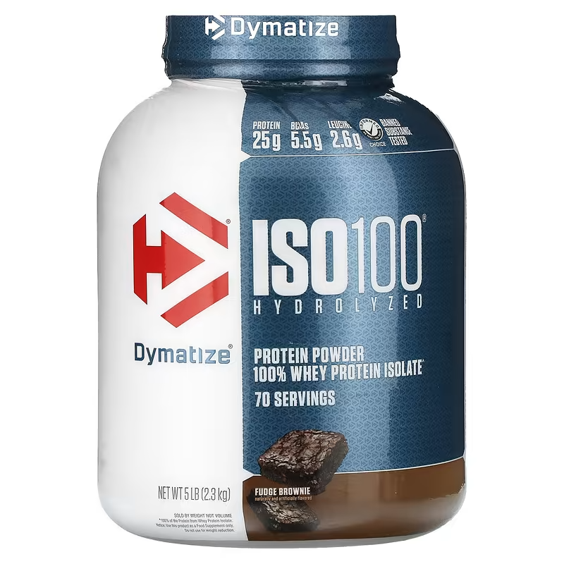 ISO 100 Fudge Brownie 5 lIBRAS - DYMATIZE