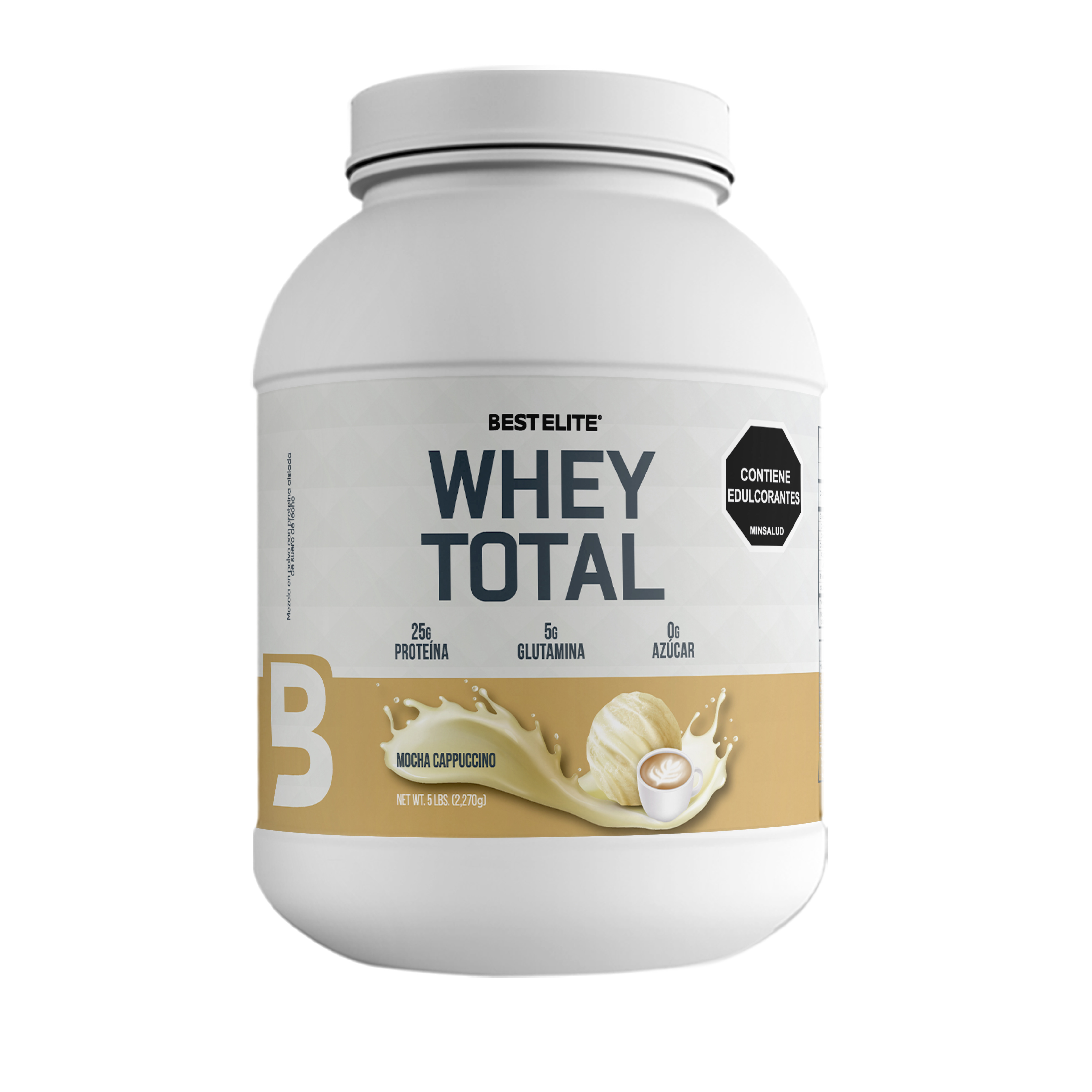 WHEY TOTAL 5 LIBRAS MOCHA CAPPUCCINO - BEST ELITE