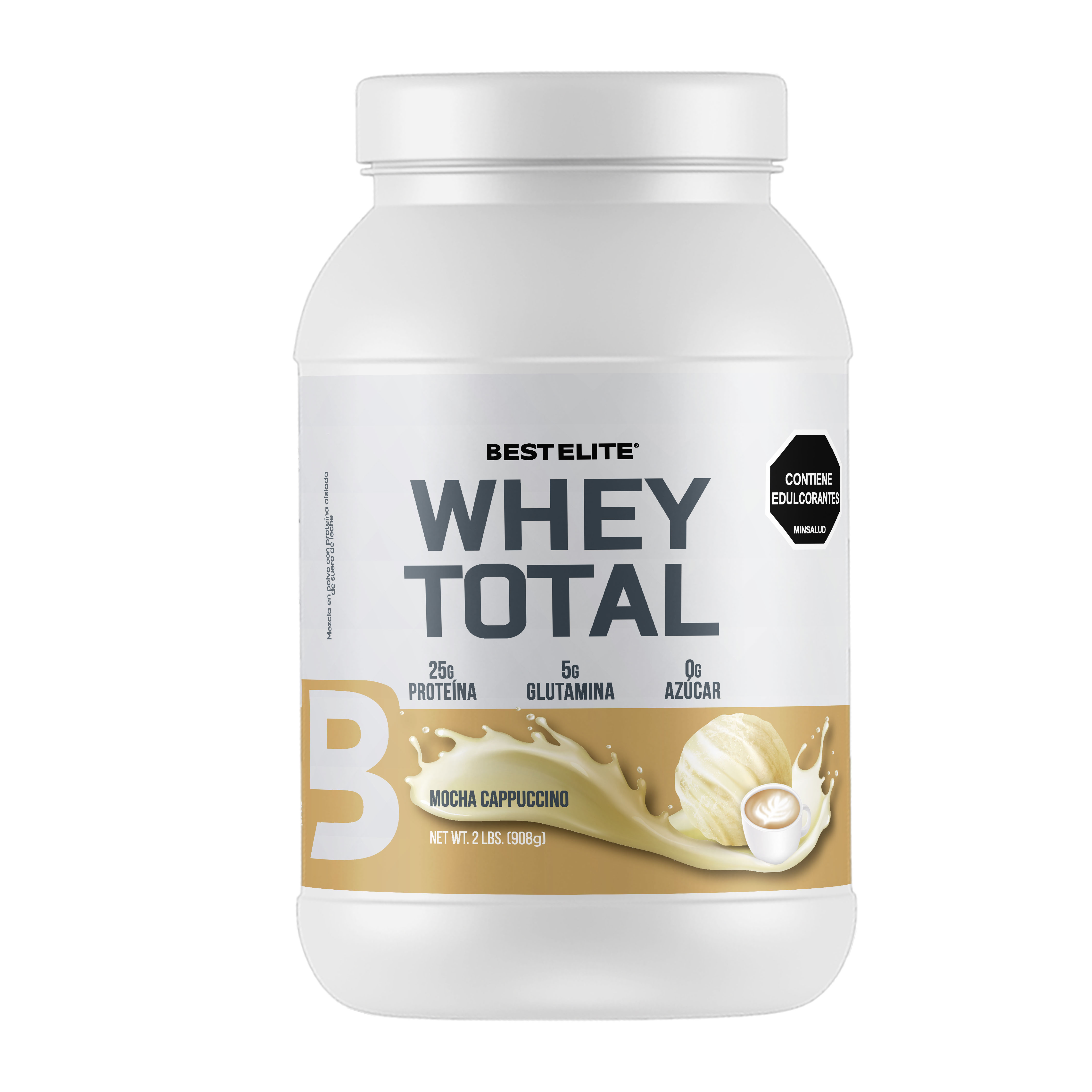 WHEY TOTAL 2 LIBRAS MOCHA CAPPUCCINO - BEST ELITE