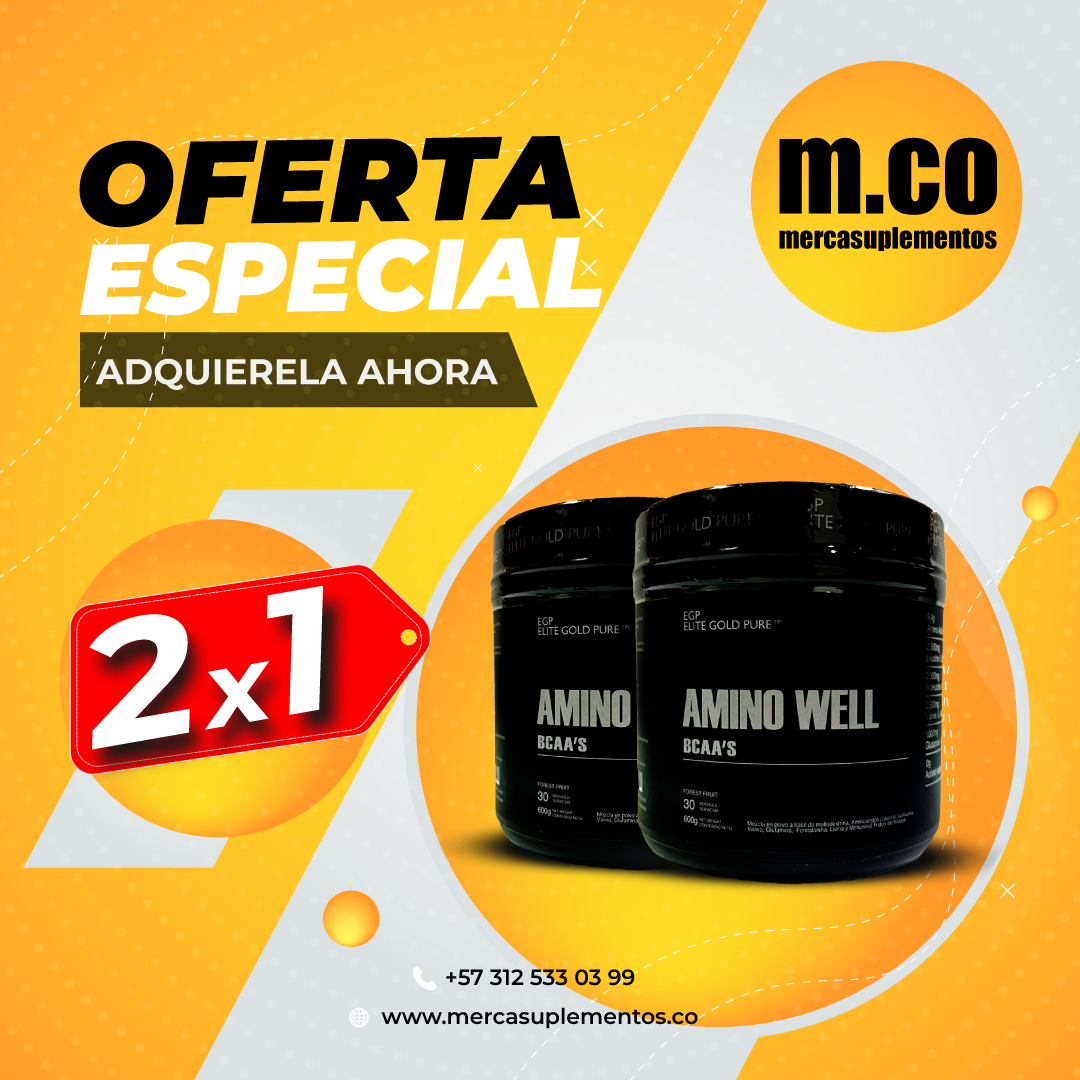 AMINO WELL 2X1 GRAN PROMOCIÓN!!!! 🥳🤯