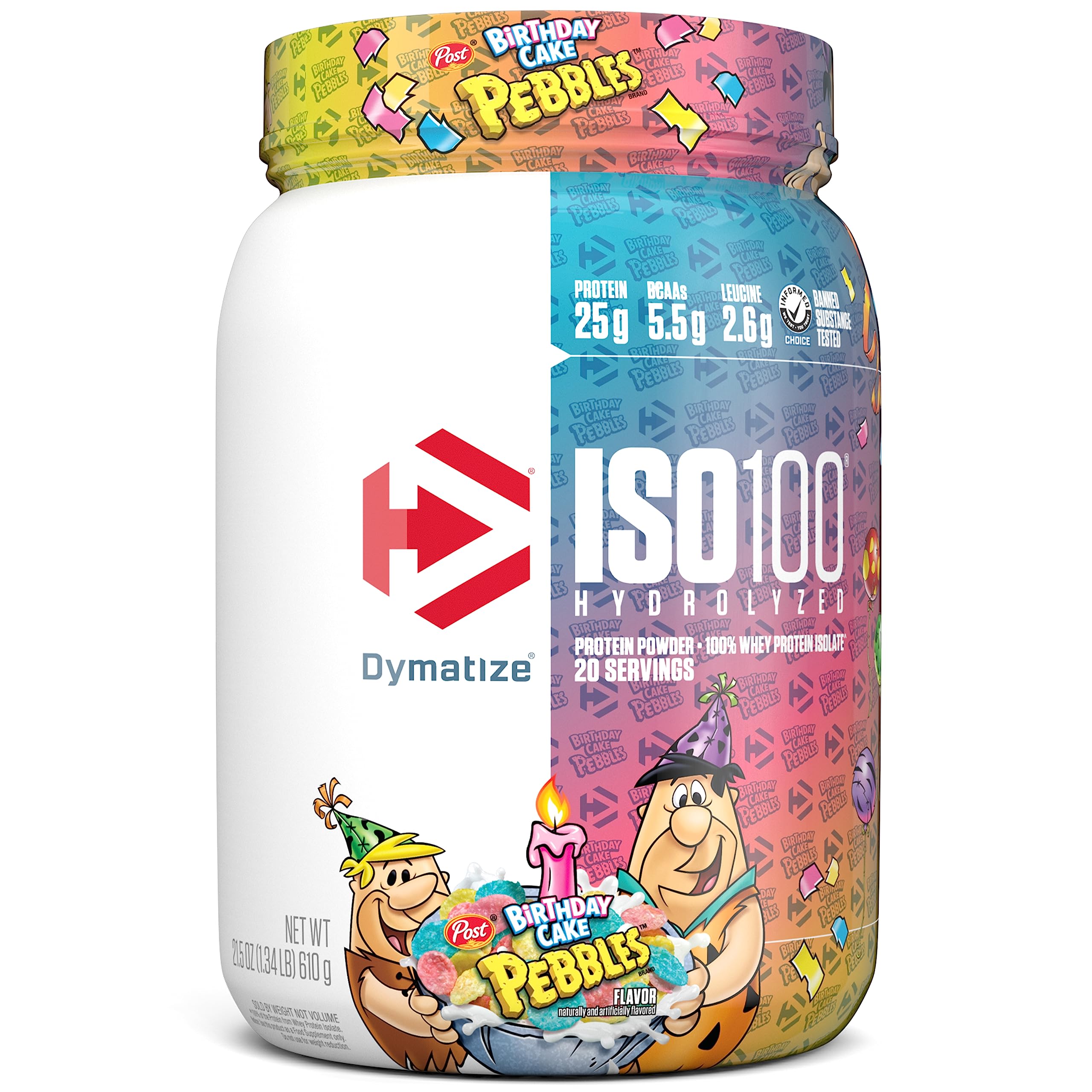 ISO 100 1.34 LIBRAS BIRTHDAY CAKE PEBBLES - DYMATIZE