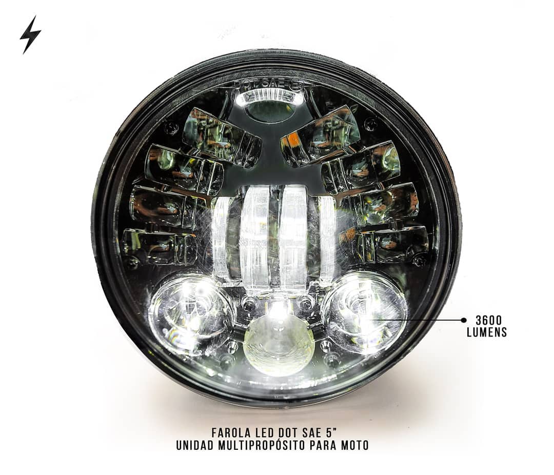 FAROLA 5,75 PULGADAS CON DIRECCIONALES