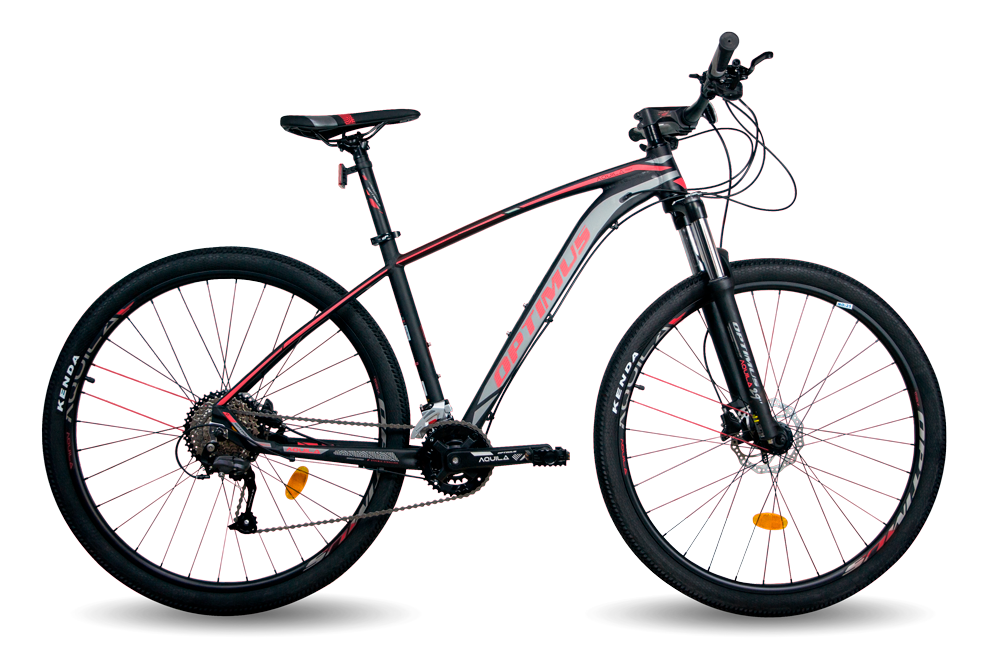 BICICLETA MTB 29" OPTIMUS AQUILA MAX HL LITE NEGRO/ROJO