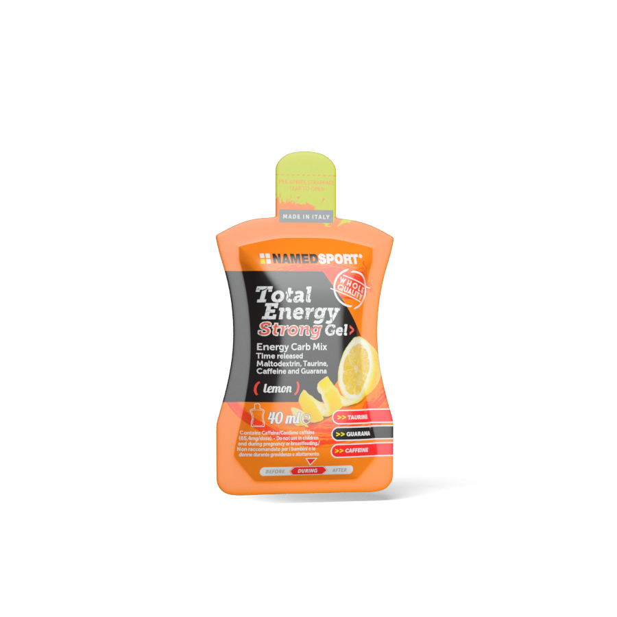 Total Energy Strong Gel 40 ml NamedSport Lemon