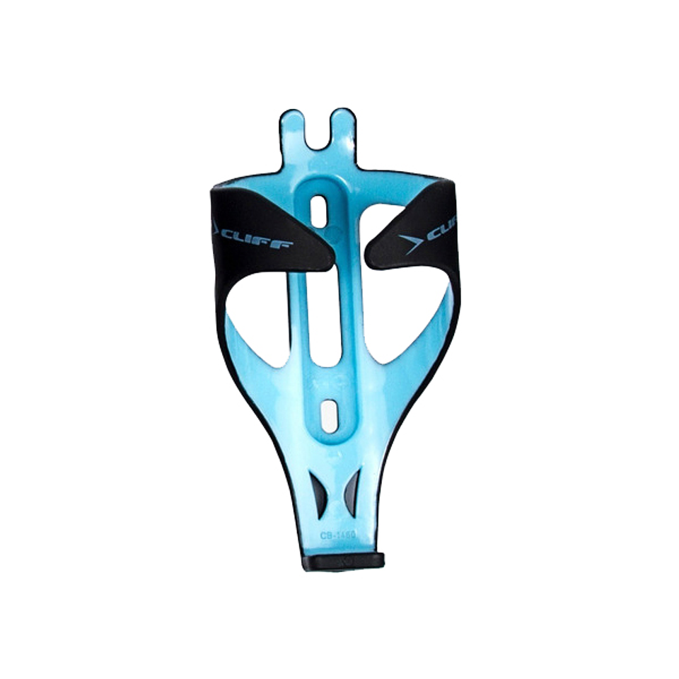 PORTACARAMAÑOLAS  CLIFF SPORT NEGRO/CELESTE