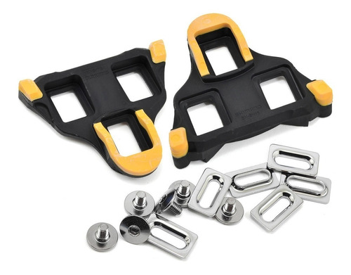 Calas Chocles Shimano Sm-sh11 Spd Trabas Amarillas Ruta