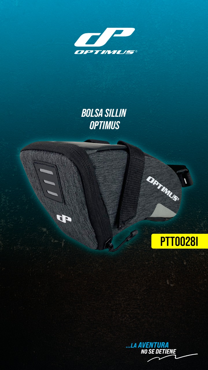 BOLSO SILLIN OPTIMUS OP. G11 POLIESTER Y PVC TAMAÑO 18X8 5X9CM