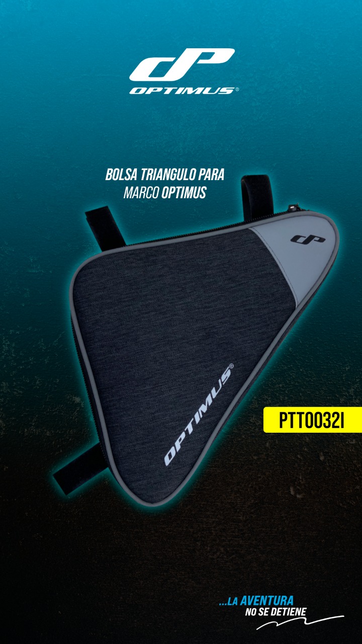 BOLSO TRIANGULO PARA MARCO OPTIMUS OP.01 MATERIAL POLIESTER