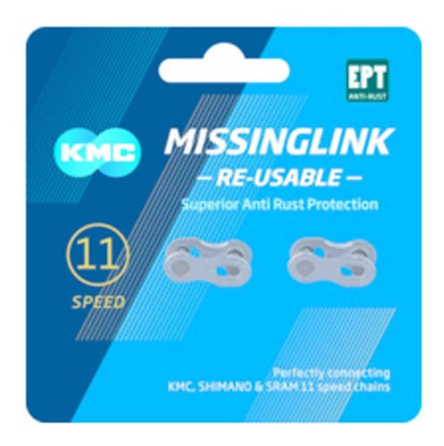 CONECTOR DE CADENA CL-555R 11V KMC (PAR)