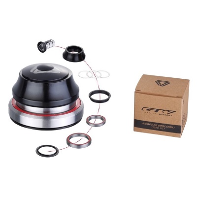 JUEGO DIRECCION EN ALUMINIO AHEAD QLP-62 1-1/8*41.8*52.39.8 INTE