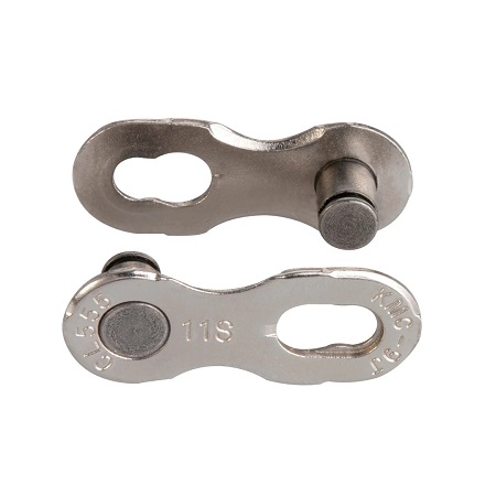 UNIONES CADENILLA KMC-MISSING CL-555 SILVER 11VEL UNIDAD