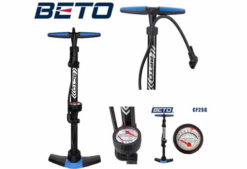 BOMBA PIE ACERO CF2SG C/MANOMETRO BETO