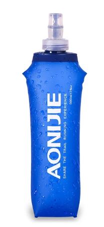 Botella de agua plegable para correr 500ml