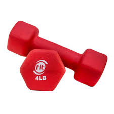 MANCUERNA EN NEOPRENO 4LB (HEXAGONAL) HA