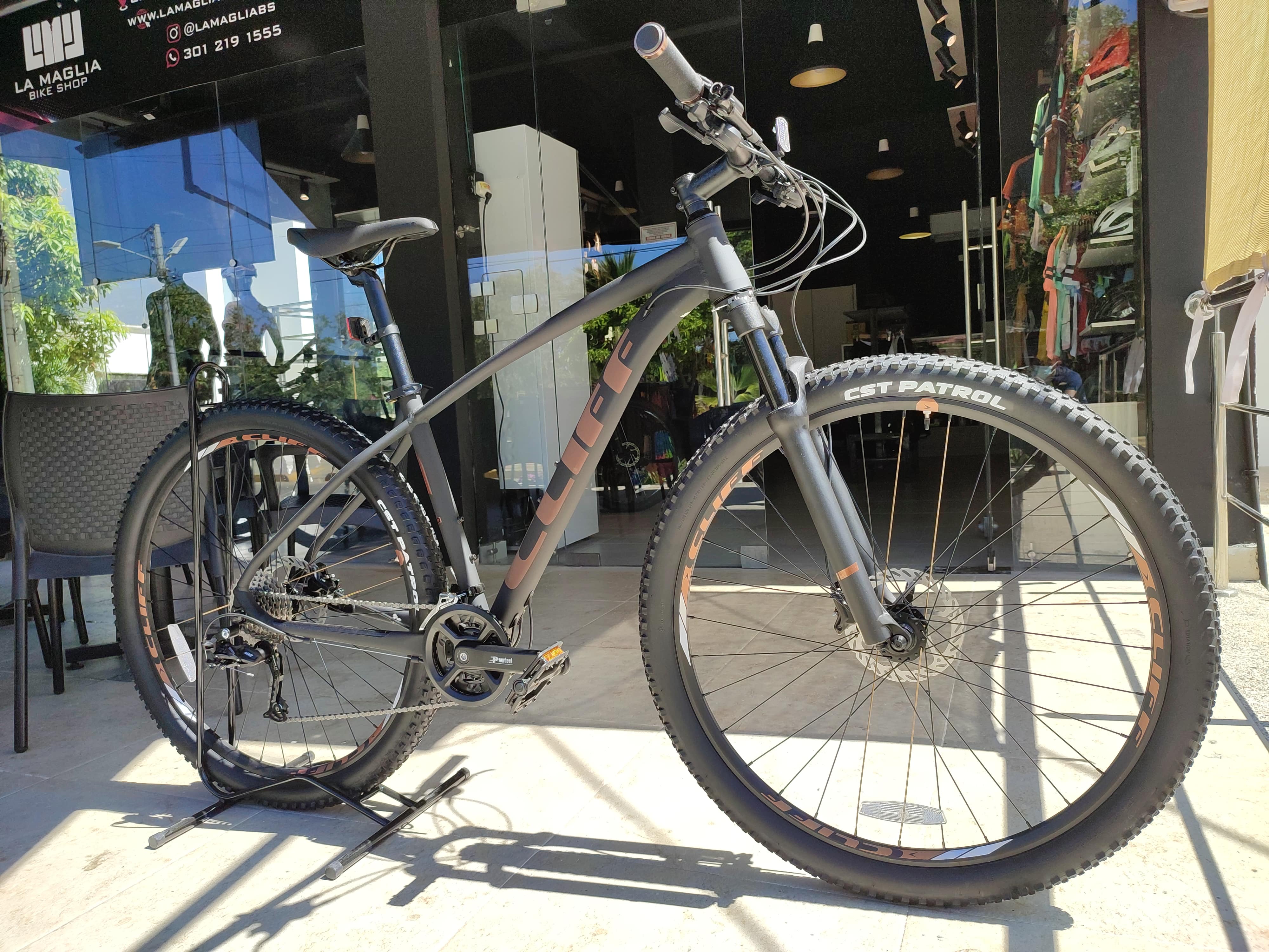 BICICLETA MTB 29" CLIFF MUDDY 4  SENSAH BLACK/COOPER