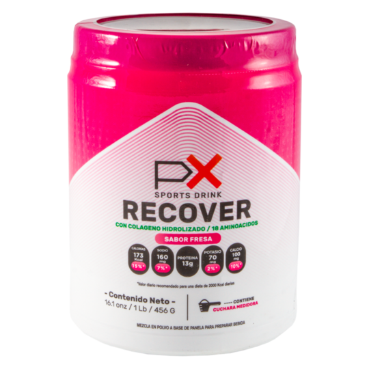 PX RECOVER SPORT DRINK EN ENVASE 456g