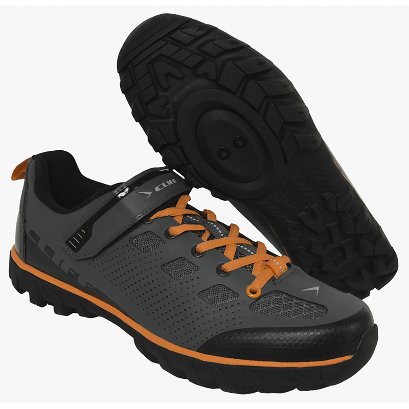 ZAPATILLAS CLIFF TIPO TENIS - REXTON GREY/TANGARINE