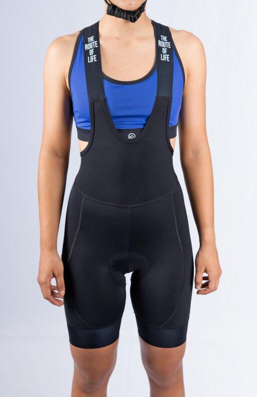 LYCRA CORTA CON TIRANTAS DAMA BOLSILLO HIGHFORCE