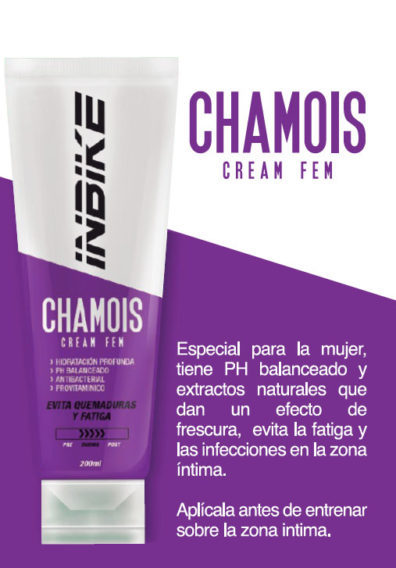 CREMA PROTECCIÓN ÍNTIMA CHAMOIS MUJER INBIKE