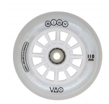 RUEDA VAO MIXY BLANCO GLITTER 100MM LUZ BLANCO