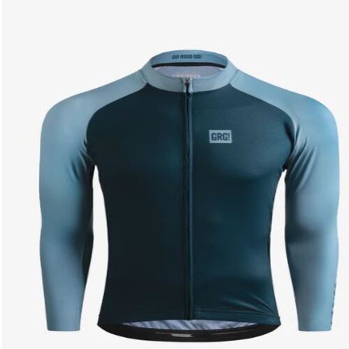 JERSEY CICLISMO MANGA LARGA KM100 COMFORT ZAFIRO UNISEX