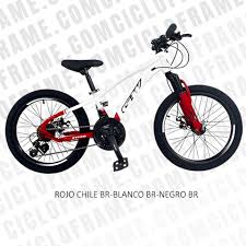 BICICLETA MTB 24P 7VEL TITAN ACERO GW