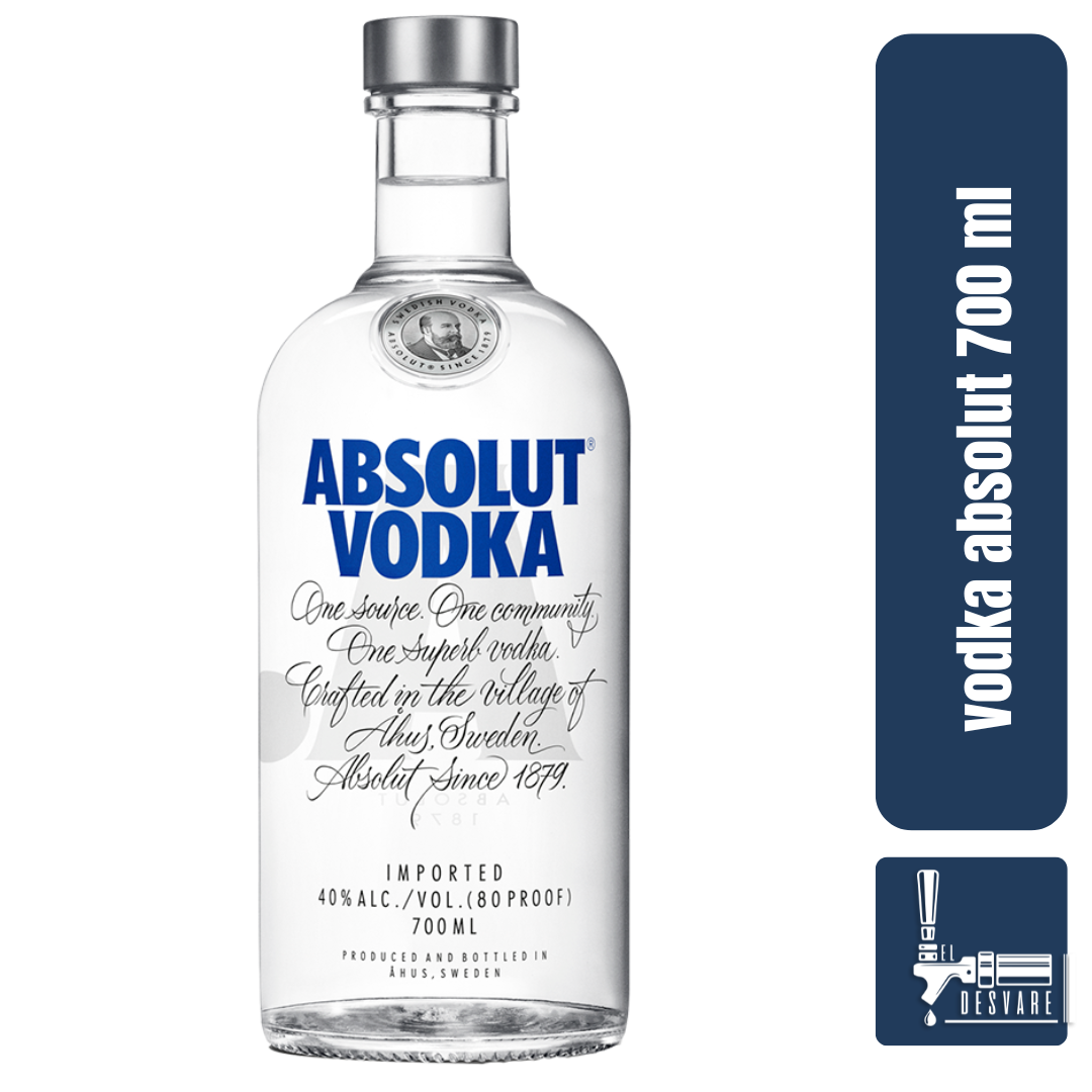 VODKA ABSOLUT ORIGINAL 700ML