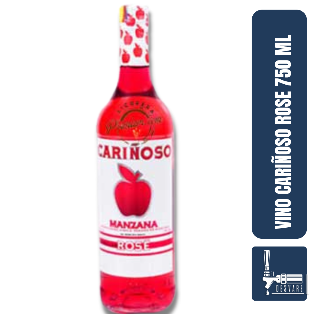 VINO CARIÑOSO MANZANA ROSE 750,L