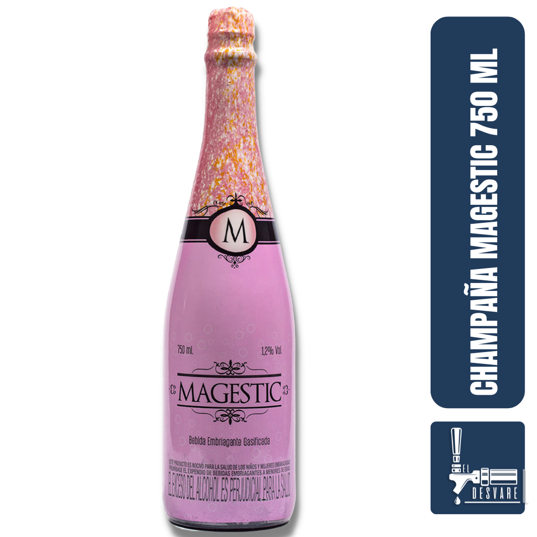 CHAMPAÑA ROSADA MAGESTIC 750ML