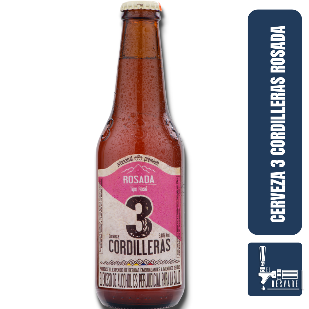 3 CORDILLERAS ROSADA  330ML