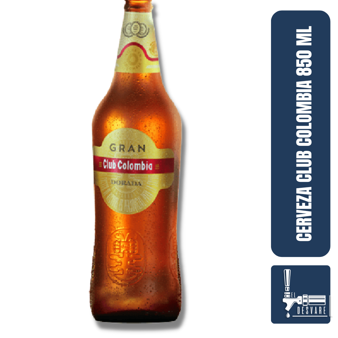 CLUB COLOMBIA DORADA 850ML