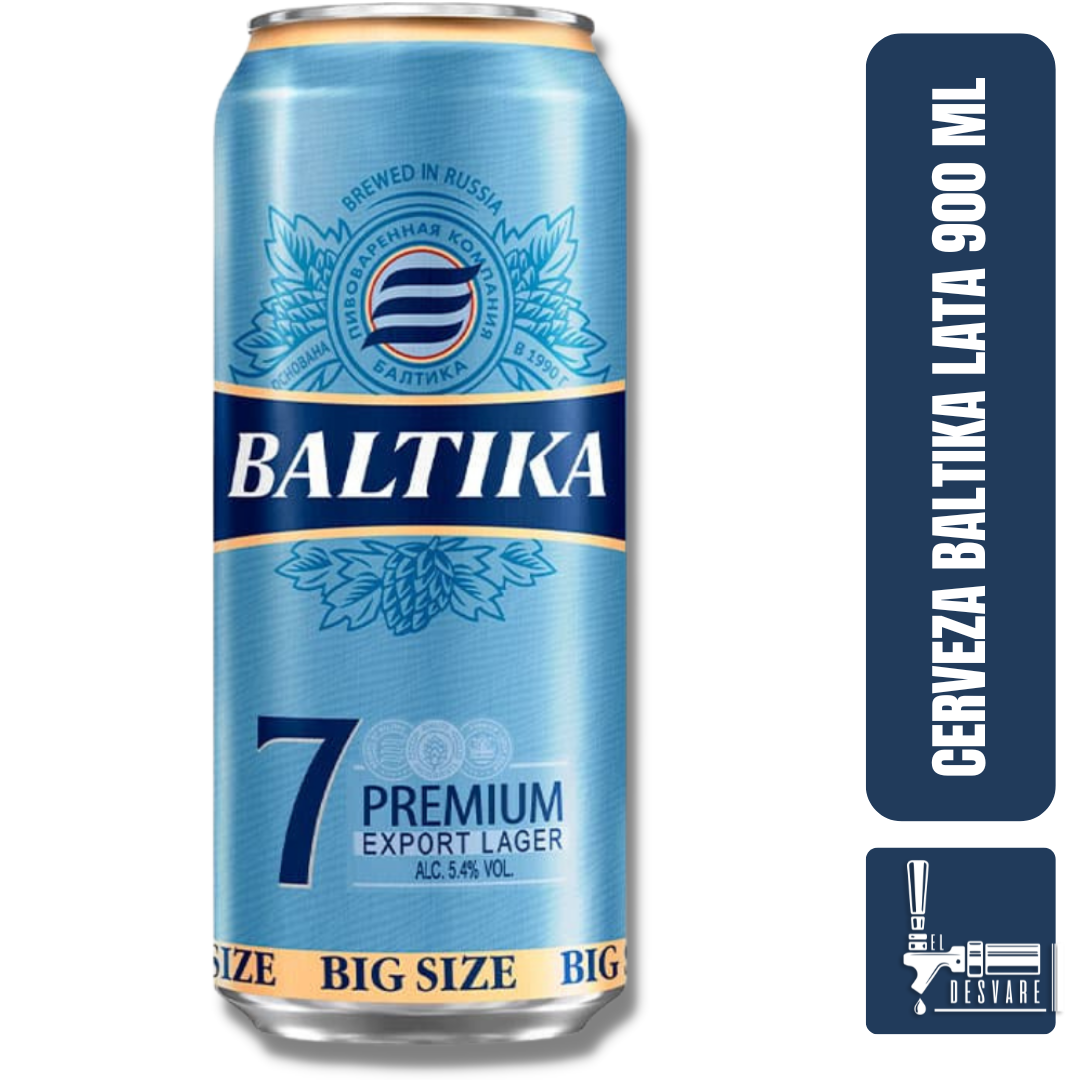 CERVEZA RUSA BALTIKA 900ML VOL 5.4
