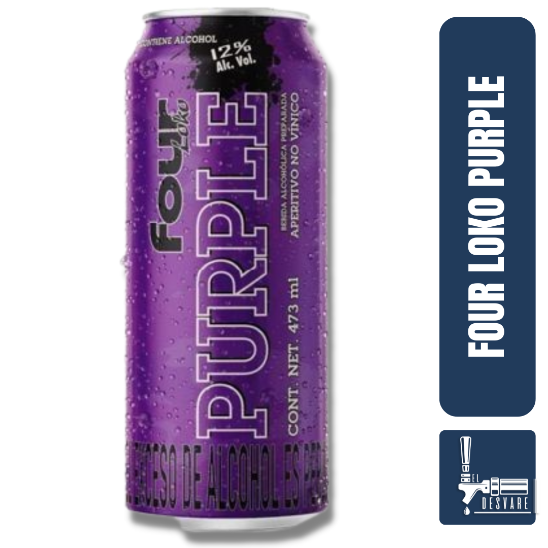 COCTEL FOUR LOKO PURPLE