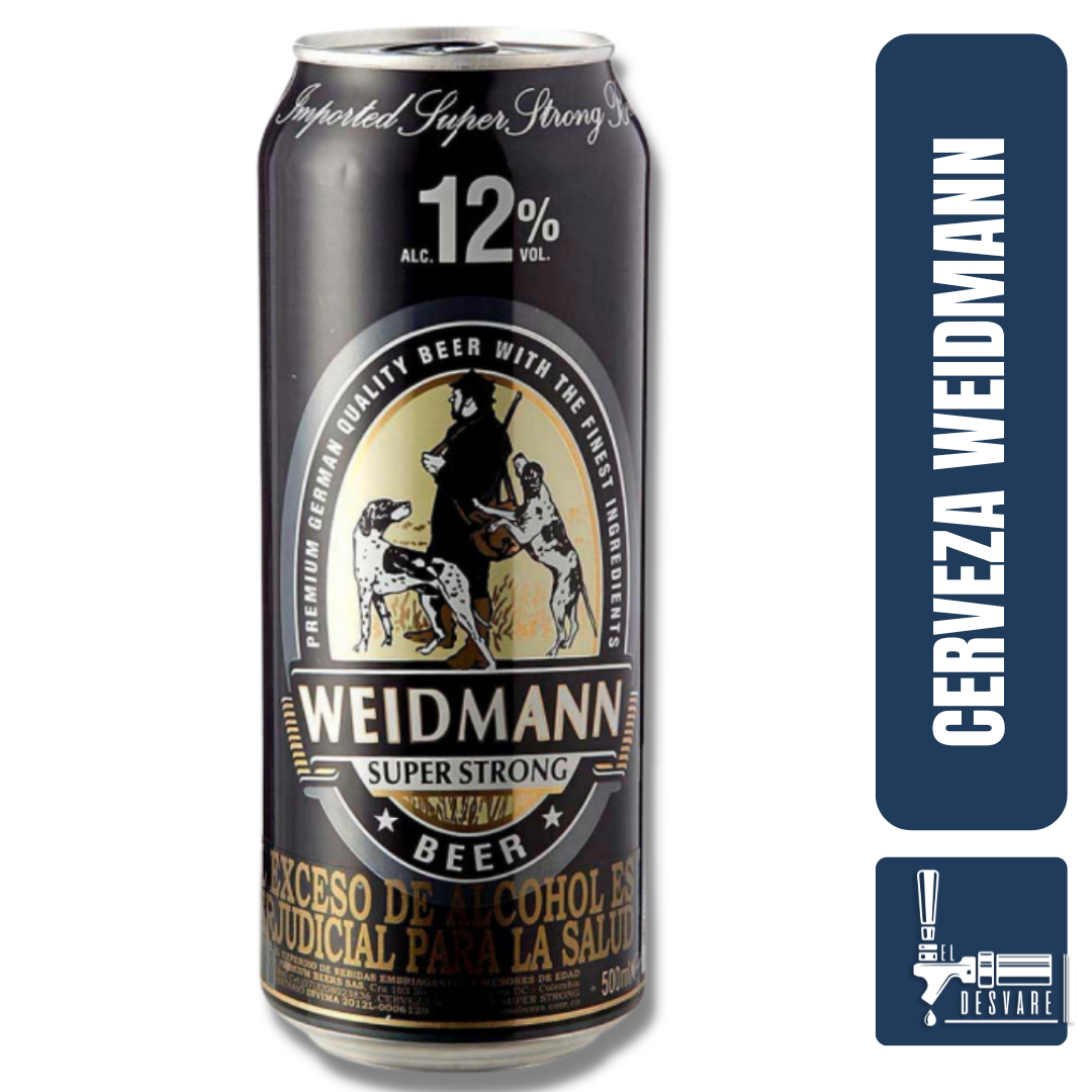 CERVEZA WEIDMANN SUPER STRONG LATA 500 