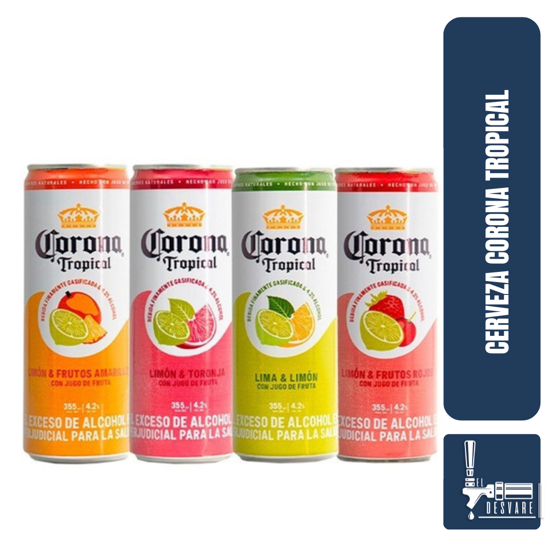 CERVEZA CORONA TROPICAL