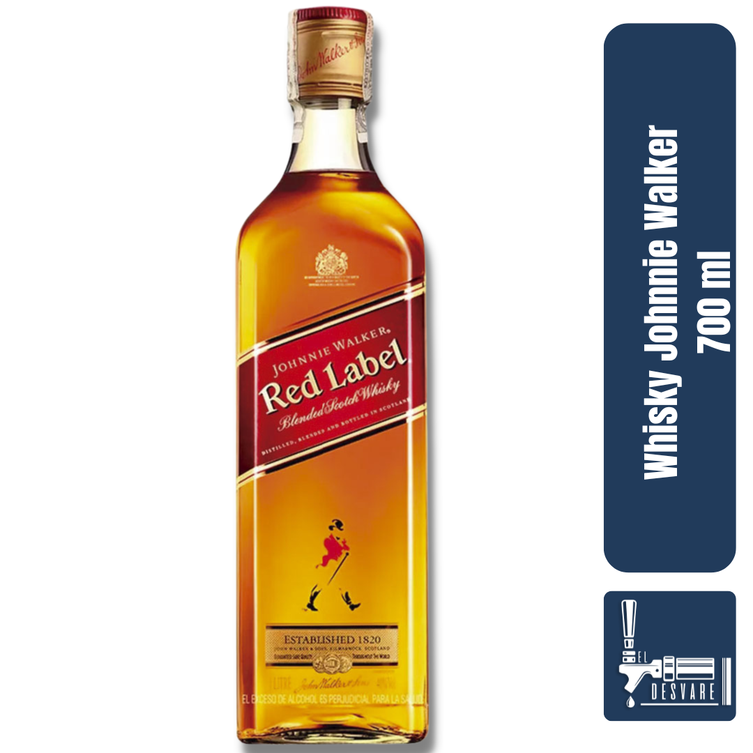 WHISKY JOHNNIE WALKER RED 700ML
