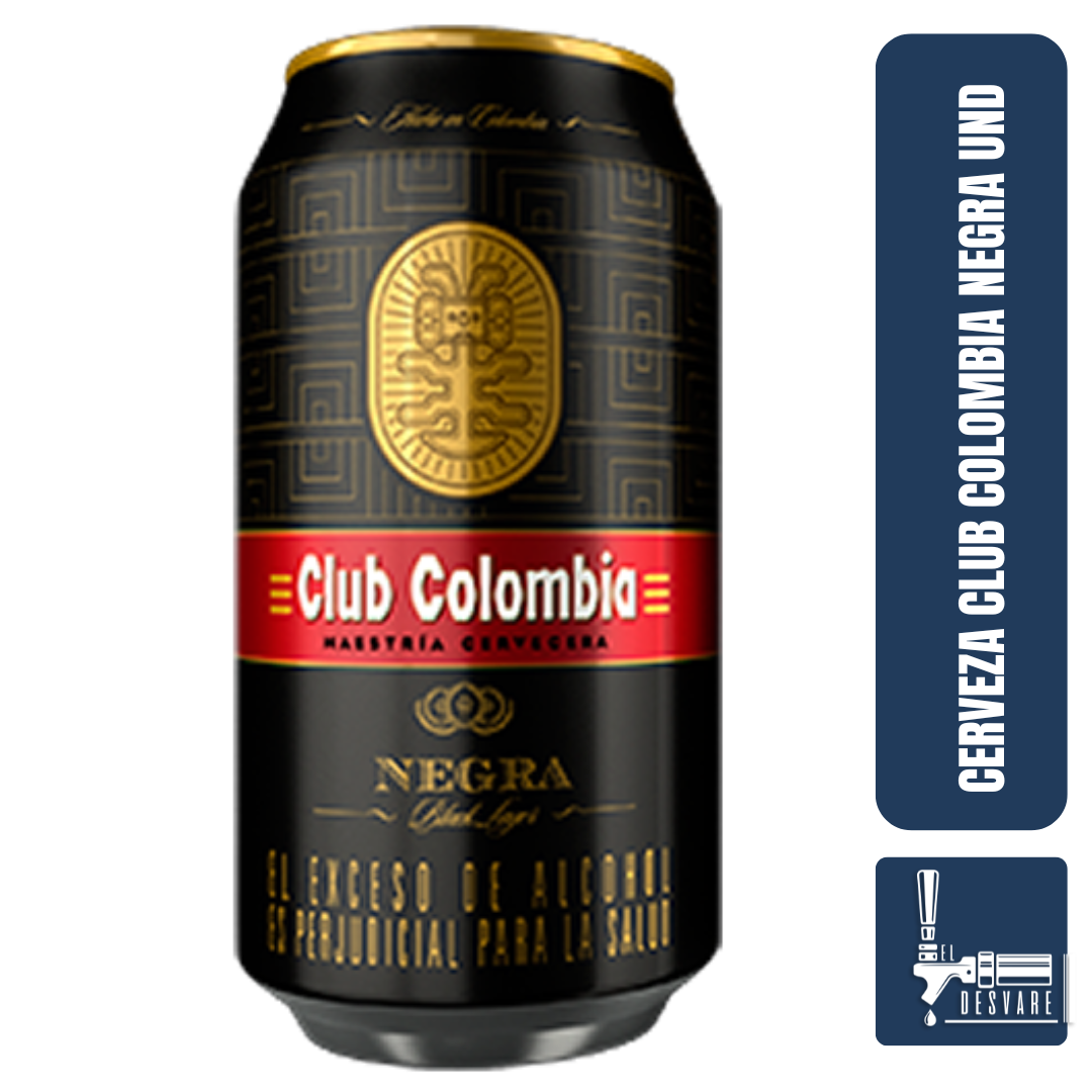 CLUB COLOMBIA NEGRA LTA UNIDAD 330ML