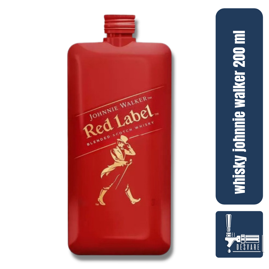 WHISKY JOHNNIE WALKER RED LABEL 200ML