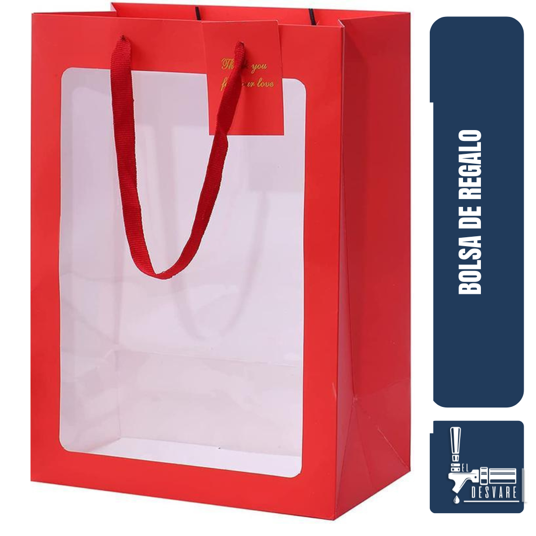 BOLSA DE REGALO ROJA 