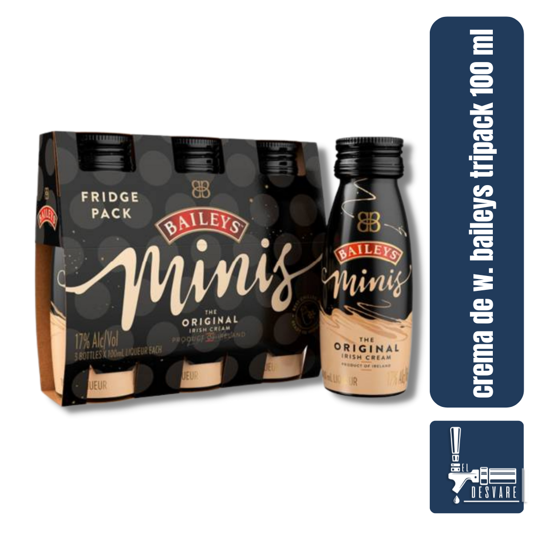 CREMA DE WHISKY BAILEYS MINI UNIDAD 100ML