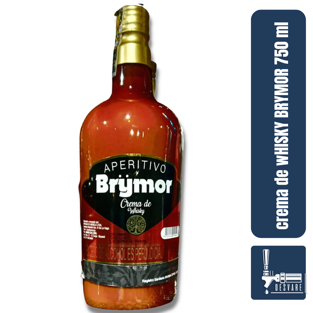 CREMA DE WHISKY BRYMOR 750ML