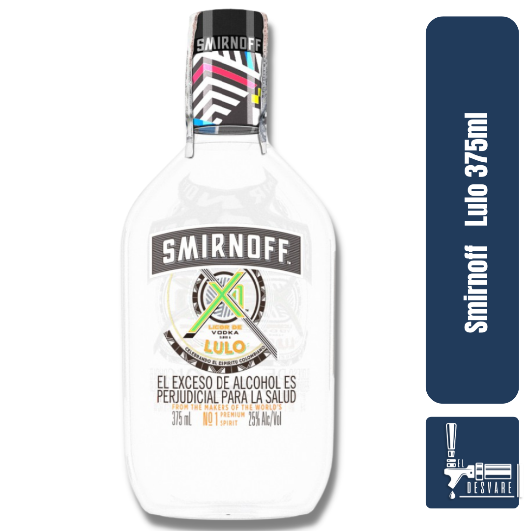 VODKA SMIRNOFF LULO 375ML