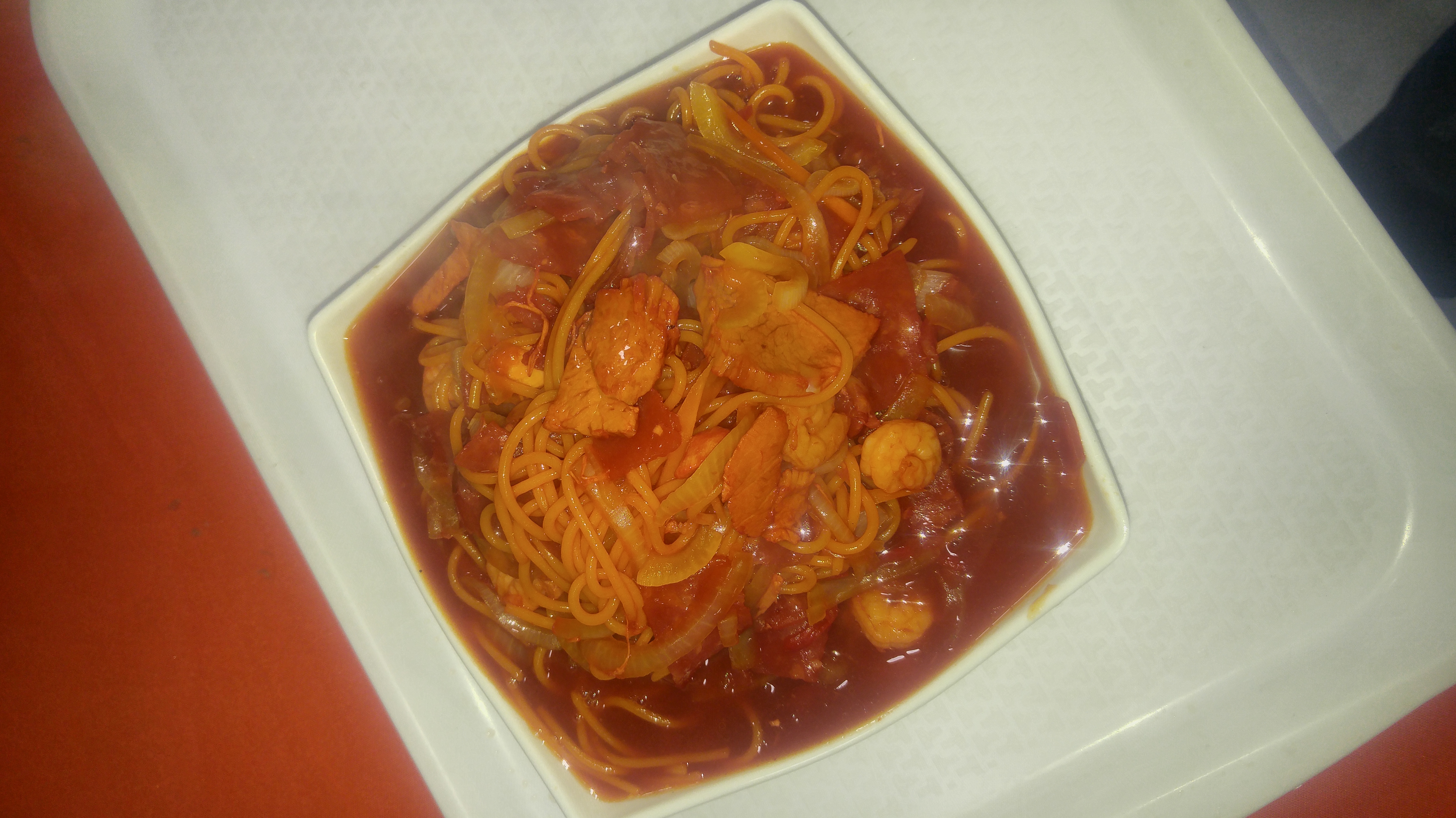 Espagueti entero 7 personas