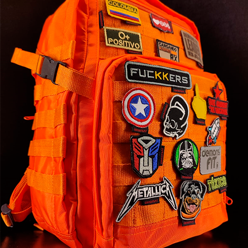 LEADER BAG 30 LTS ORANGE