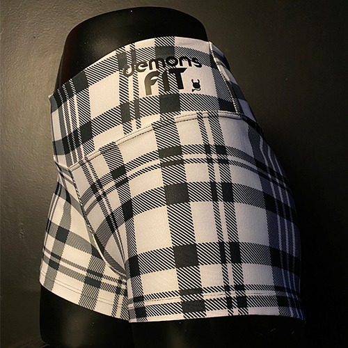 BOOTY SHORT CUADROS LEÑADOR